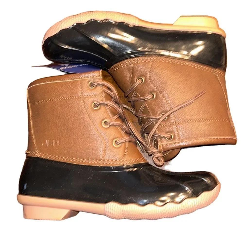 JBU Unisex Waterproof Duck Boots(Size 3M)